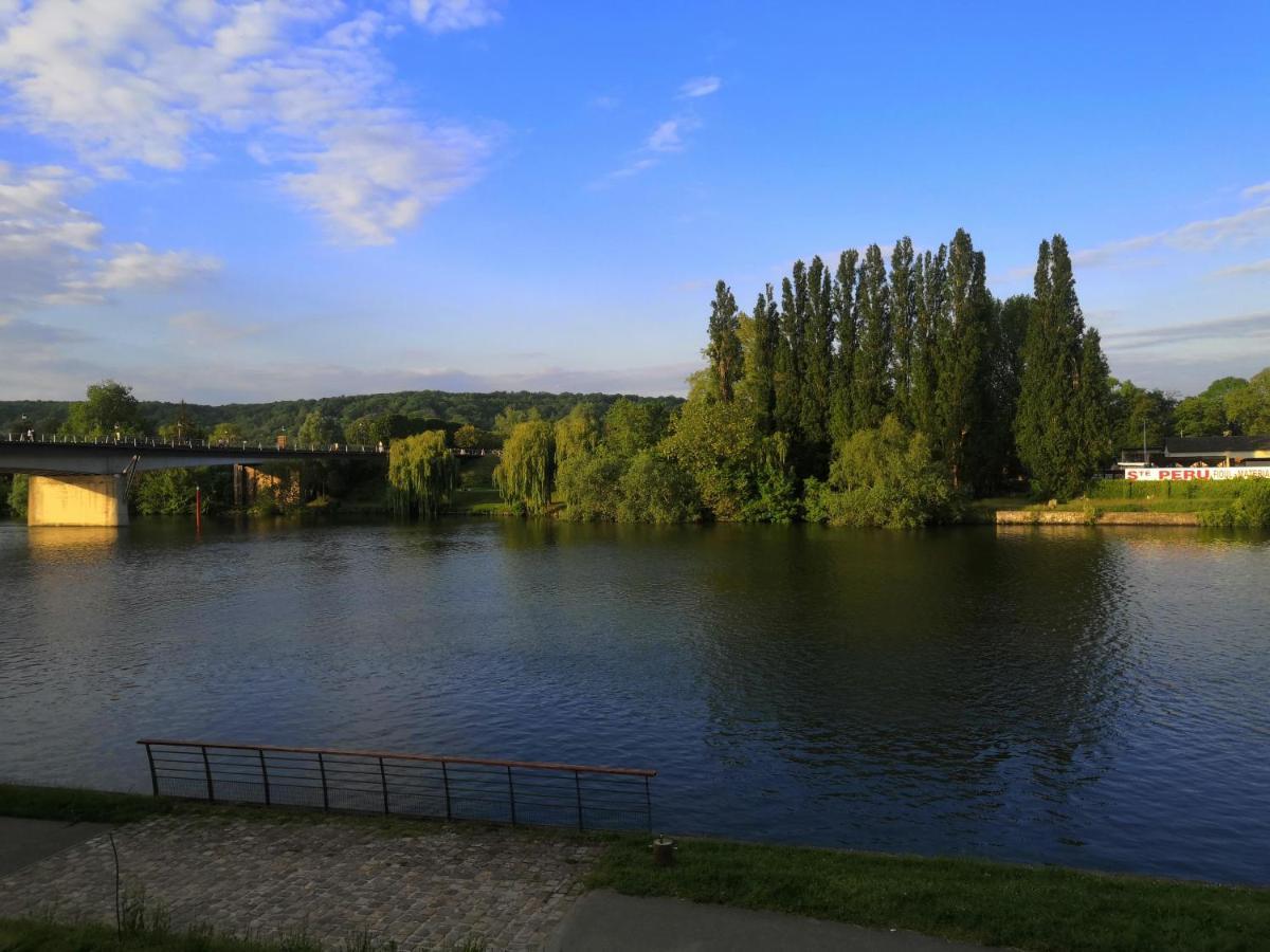 Grand 2P Terrasse Bord De Seine Lejlighed Mantes-la-Jolie Eksteriør billede